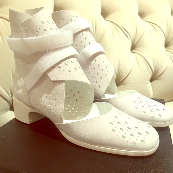 CHANEL Shoes - 💯Authentic! Edgy Chanel ankle summer shoes🔥🔥🔥